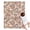 Beige Floral and, variant on Beige Floral and Paisley Pattern Blanket,Comfortable Soft Flannel Throw Blanket,All Season,Warm Lightweight Blankets for Sofa Bed Couch Living Room Chair,30"x40"