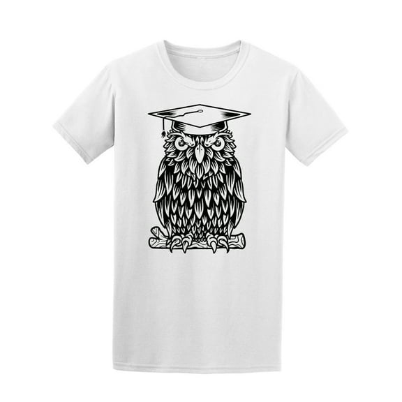 Owl Clever T-Shirt Men -Image by Shutterstock, Male 4X-Large