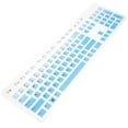 thumbnail image 2 of Miangastore Blue Gradient Rectangular Waterproof Keyboard Cover 17.3x5.1x0.1in 1Pc, 2 of 8