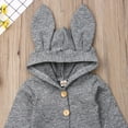 thumbnail image 3 of Seyurigaoka Boys Girls Round Collar Romper Suit, Long Sleeve One Piece Bodysuit, 3 of 5