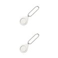 thumbnail image 1 of sweethay Women Safety Alarm Portable Small Battery Mountain Travelling Alarms Hanging Operated 120db Shopping Walking Climbing Blanco 2piezas, 1 of 6