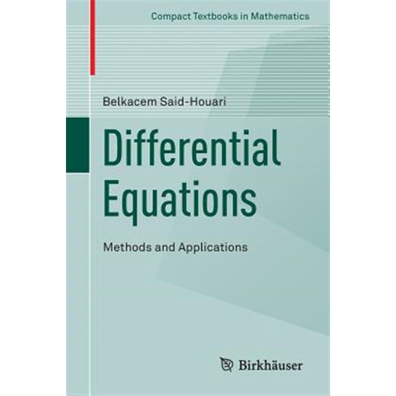 Pre-Owned Compact Textbooks in Mathematics: Differential Equations: Methods and Applications (Paperback)