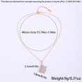 thumbnail image 3 of Incredible Daughter Jewelry Daughter Love Book Necklace Laser Engraved Necklace for Daughter Page Book Pendant Gift for Christmas, Birthday, 3 of 9