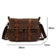 thumbnail image 3 of Hukapapa Bolso de lona para hombre, bolso cruzado, bolso informal para hombre, bolso de hombre, café, 3 of 6