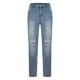 thumbnail image 3 of Pantalones vaqueros rectos y rotos para hombre, informales, largos, largos, para hombre, 3 of 5