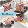 thumbnail image 2 of Adorable Halloween Style 6 Pack Kitchen Cleaning Cloths 11'' x 11'', Super Absorbent, Soft Double Layer Plush for Dish and Surface Cleaning, 2 of 9