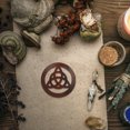 thumbnail image 3 of Creative Altar Design Ornament Wood Carving Ritual Ornament Altar Adornment, 3 of 8