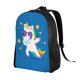 thumbnail image 2 of Fotbe Cool Unicorn Star Golden Mochila de Viaje para Laptop, Mochila Ejecutiva Delgada y Resistente 15.6", 2 of 8