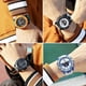 thumbnail image 3 of ZHAOCHENG Relojes deportivos Smael para hombre, reloj de pulsera analógico digital de cuarzo, resistente al agua, cronómetro, despertador, color blanco y azul, 2023, 3 of 5