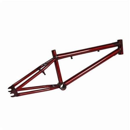 PRO  BMX 20" Frame BMX Steel Gloss Translucent Red