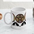 thumbnail image 3 of CafePress - Crystal Ball Pentagram Mug - 11 oz Ceramic Mug - Novelty Coffee Tea Cup, 3 of 3