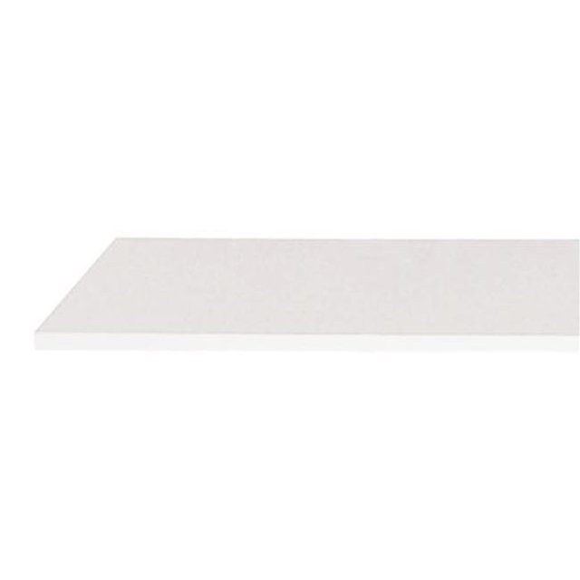 14 x 48 Po. Support d'Étagère en Bois, Blanc