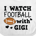 thumbnail image 4 of Inktastic I Watch Football with My Gigi Boys Baby Bib, 4 of 4