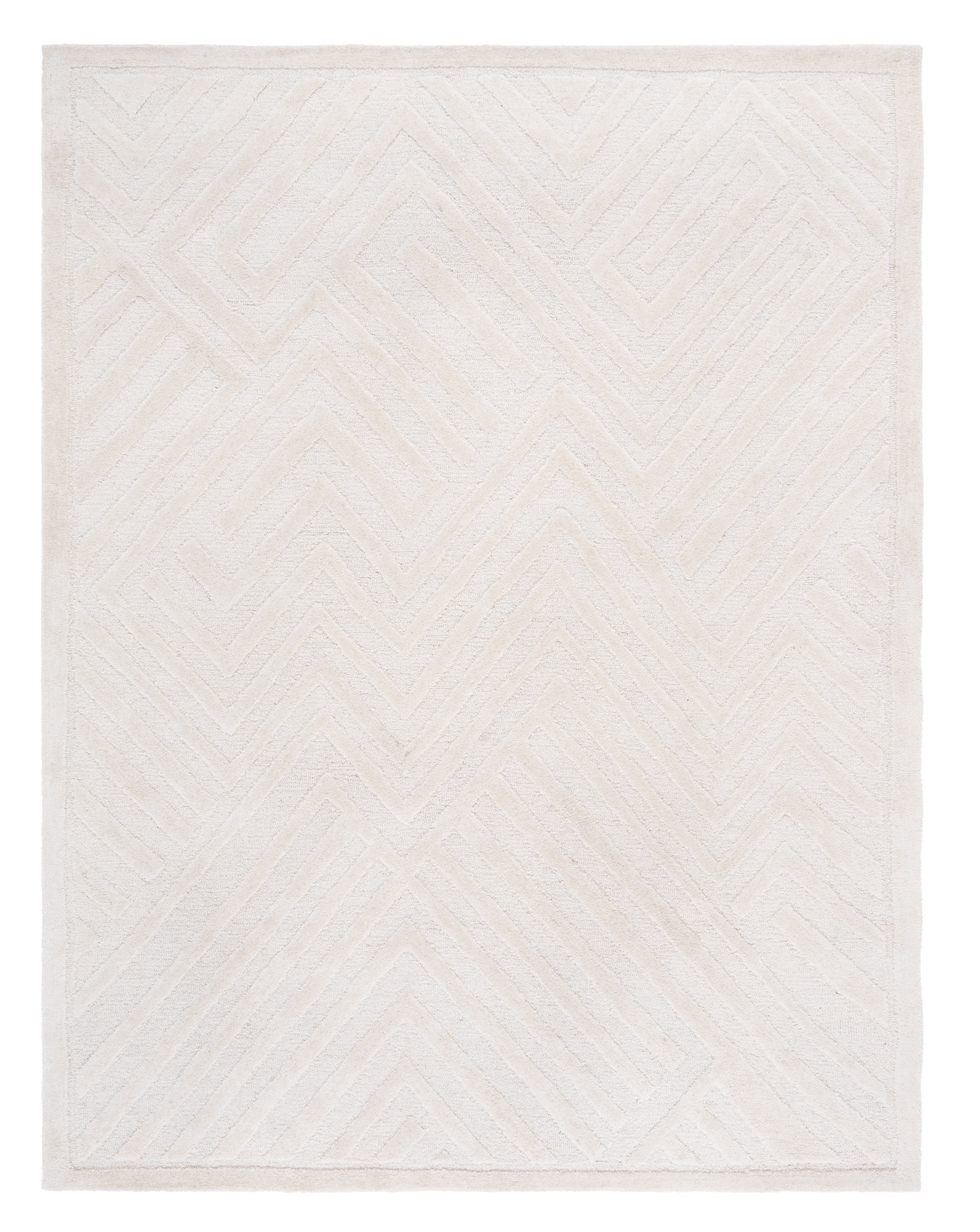 Safavieh Mykonos Evren Diamond Area Rug, Ivory, 8' x 10'