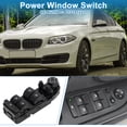 thumbnail image 2 of Interruptor de ventana eléctrica Unique Bargains No. 61319122111 para el lado del conductor delantero izquierdo para BMW 528i 535i 550i negro, 2 of 7