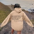 thumbnail image 5 of CUSTG Hoodies For Women Word Graphic Sweatshirts Vintage Hoodie Trendy Preppy Clothes Long Sleeve Sweatshirt Tops Oversized Birthday Streetwear, 5 of 7