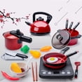 thumbnail image 2 of Juguetes de cocina para niños y niñas, utensilios de cocina para cortar frutas, juguetes educativos de simulación, regalo de Navidad, 2 of 4