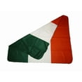 thumbnail image 2 of VIVA - Ireland Flag Fleece Blanket New 5 Ft X 4.2 Ft Irish Tricolour Travel Throw Cover, 2 of 2