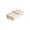 White#01, variant on Linnome Non Woven Fabric Storage Tote Bag with Zipper and Handles for Clothes Blanket Home Organization 13.78x9.84x7.87 Inch