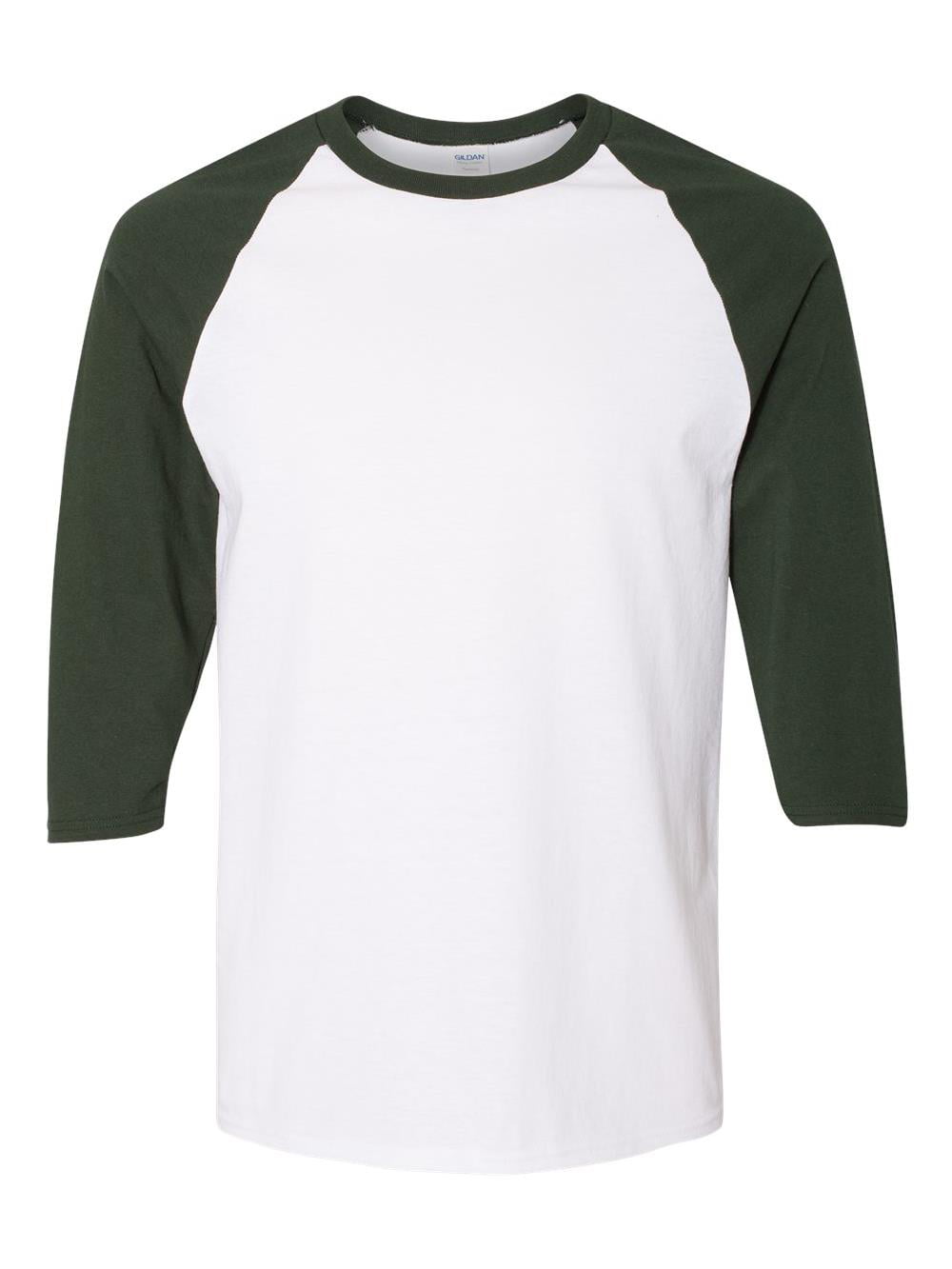 Gildan - 5700 Gildan T-Shirts Heavy Cotton Three-Quarter Raglan Sleeve ...