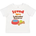 thumbnail image 3 of Inktastic Labrador Retriever Loved by a Boys or Girls Toddler T-Shirt, 3 of 5