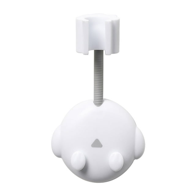 Pompotops Punch-free Shower Bracket Bathroom Hooks Shower Base Fixed Seat Bath Hanger Clip Clearance