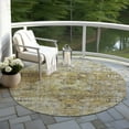 thumbnail image 6 of Addison Rugs Chantille Indoor/Outdoor Traditional Global Aloe Washable Round Rug, 8' x 8', 6 of 6