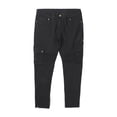 thumbnail image 2 of hirigin Man Slim Fit Pants Solid Color Pleated Straight Casual Pencil Jogger Cargo Pants Work Trousers, 2 of 9