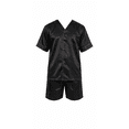 thumbnail image 6 of Up2date Fashion Men Satin Silk Pajamas Sets Short Sleeve Sleepwear Button-Down PJs Sets Two-Pieces Loungewear with Pockets, 6 of 7