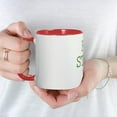 thumbnail image 5 of CafePress - Faster. Stronger. Vegan. - 11 oz Ceramic Mug - Novelty Coffee Tea Cup, 5 of 6