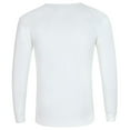 thumbnail image 4 of RYDCOT Men's Casual Slim Fit Warm V-Neck Pullover Long Sleeve Knitted Pullover Sweaters White, 4 of 4