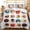 M03, variant on ETHAN 3Pcs Dessert Theme Bedding Set Fruit Freshness Theme Duvet Cover Sets Super Soft Girls Bedding Set Kids Bedroom Gifts,1 Duvet Cover with 2 Pillowcases