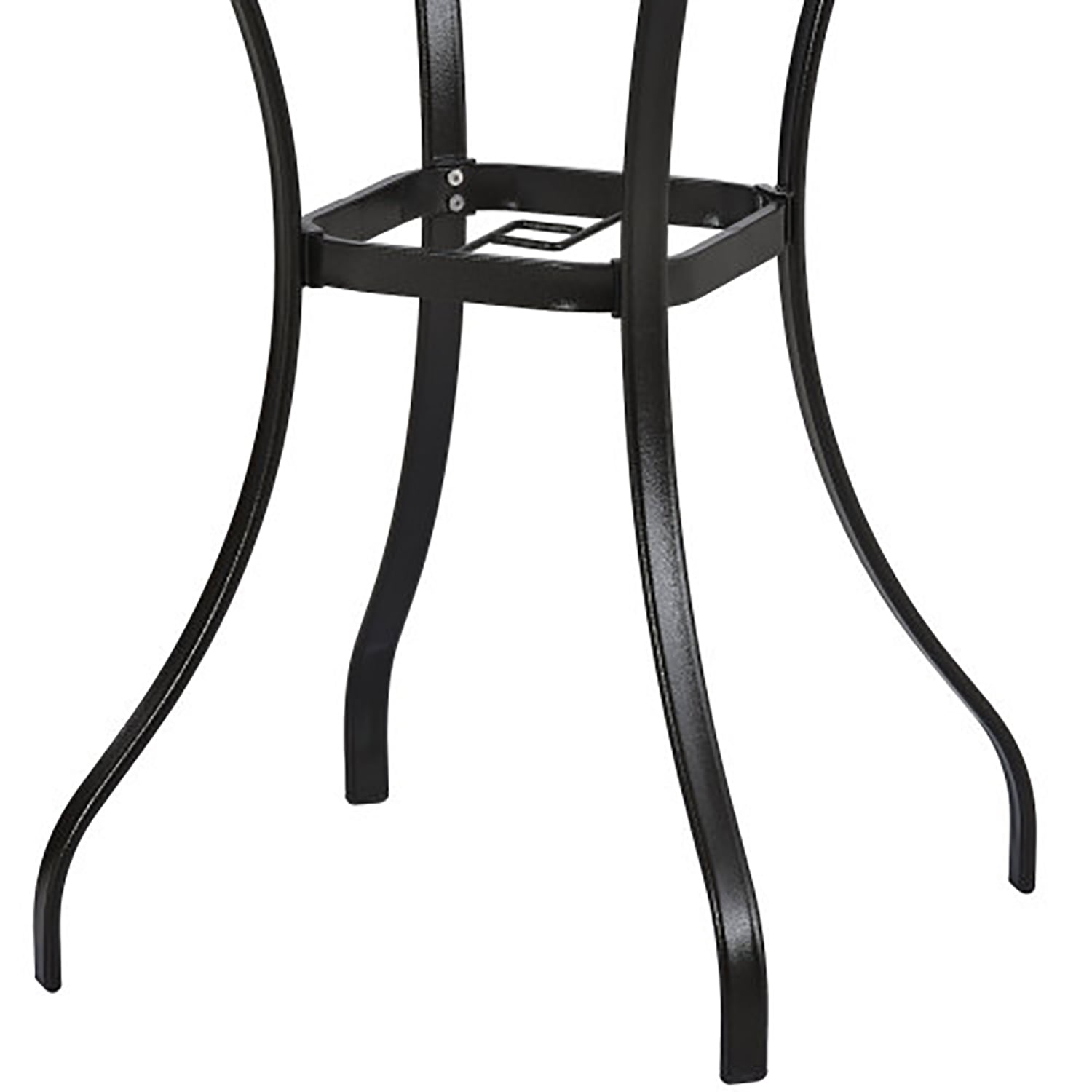 Kadyn Outdoor Patio PE Wicker 5 Piece Counter Height Dining Table Set with Umbrella Hole and 4 Foldable Chairs, Dining Table Set Glass Dining Table Set, Brown Kadyn Outdoor Patio PE Wicker 5 Piece Counter Height Dining Table Set with Umbrella Hole and 4 Foldable Chairs, Dining Table Set Glass Dining Table Set, Brown