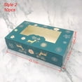 thumbnail image 1 of 10pcs Durable Cardboard Transparent Window Mooncake Packing Gift Package Boxes Christmas Pastry Cases Baking Packing Box 10PCS STYLE 2, 1 of 8