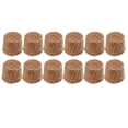 thumbnail image 1 of SKISUNO 10PCS Wood Bottle Plug Brown Wood Replacement Part Daily Use, 1 of 5