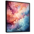 thumbnail image 2 of Designart "Cosmic Smoky Abstract II" Sky Floater Framed Wall Decor, 2 of 5