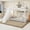 White, variant on Leumius Twin Bunk Bed with Slide,Heavy Duty Metal Bed Frame with Ladder and Durable Guardrail,Space Saving,Easy Assembly,Black