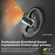 MPOW Wireless Bluetooth 5.4 Earbuds, OWS Ear-Hook Open-Ear Earphones, Touch Control Non-In-Ear Sports Headphones with Charging Case