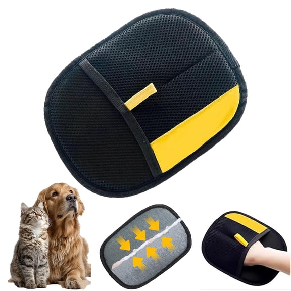 Purepath Hair Removal Glove, Pet Hair Removal Glove for Dogs & Cats, Pure Path Hair Remover Glove for Pet, Electrostatic Pet Hair Gloves for Clothing, Bed, Couch, Carpet, Car Seat