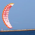 thumbnail image 5 of Prggybuy Outdoor Fun Dual Line Stunt Parafoil Parachute Rainbow Sports Beach Kite, 5 of 5