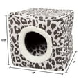 thumbnail image 2 of PETMAKER Cat House for Rabbits, Guinea Pigs and Other Animals, Animal Print, 2 of 8