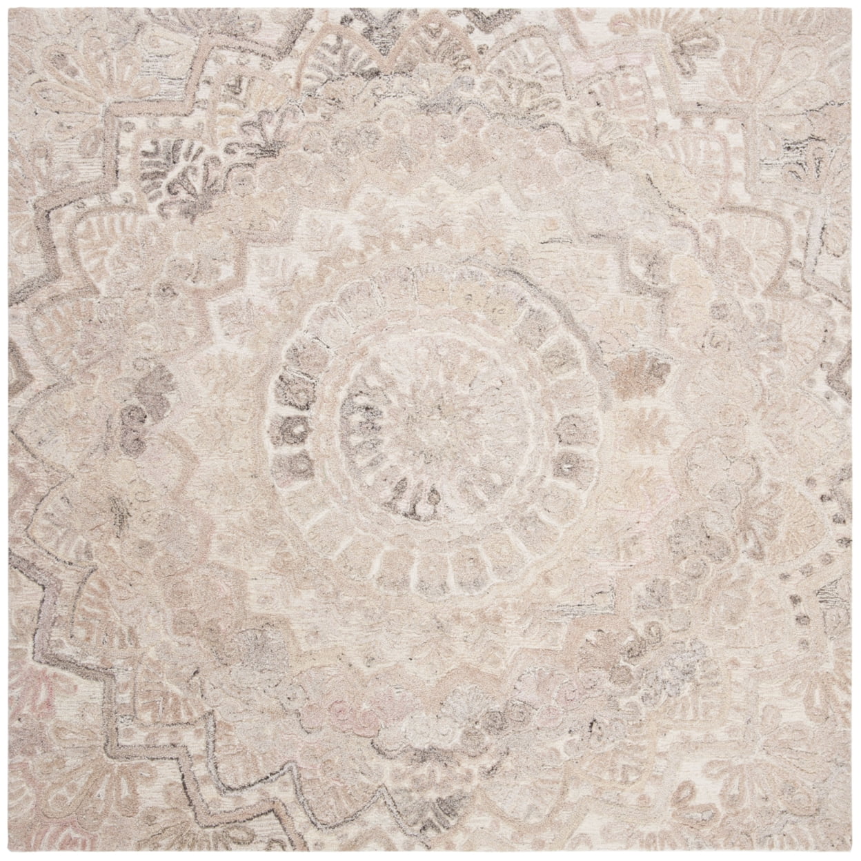 SAFAVIEH Marquee Georgiana Floral Area Rug, Beige/Ivory, 3' x 5'