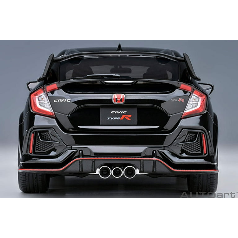 1/18 Honda Civic Type R マットブラック Autoart Honda Civic Type R (FK8) 2021 (Crystal Black Pearl