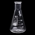 thumbnail image 2 of Accesorio de cristalería de laboratorio de tapón de vidrio de matraz de borosilicato de 50 ml -250 ml 250ml Sunnimix Frasco cónico graduado, 2 of 8