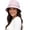 Purple, variant on Women Bling Bucket Hat Silky Satin Shiny Rhinestone Bucket Sun Hat Packable Summer Outdoor Fishing Caps for Travel Beach