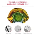 thumbnail image 5 of Kdxio Sunflowers in Bucket Print Shower Cap for Women,Elastic and Reusable,Double Waterproof Layers Bathing Hat, 5 of 9