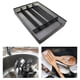 thumbnail image 5 of Caja de Almacenamiento de Cubiertos Sin Silicona, Soporte de Papelería, Soporte de Utensilios de Almacenamiento de Cubiertos, Bandeja de Cubiertos, Ca Negro Soledad Organizador de cubiertos, 5 of 7