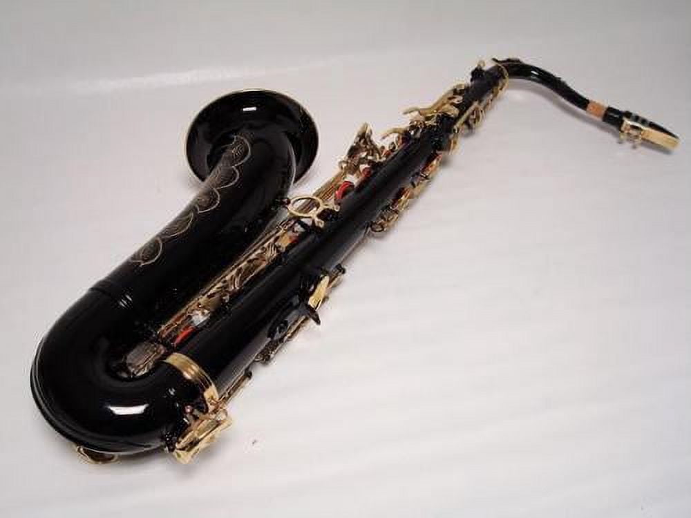 OPUS USA by Ktone Durable Professional Tenor Saxophone, Black/Gold