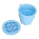 thumbnail image 5 of Estera de limpieza de brochas de maquillaje 2 en 1 con estante de secado de brochas, cuenco limpiador de brochas cosméticas plegable para ahorrar espacio, azul, 5 of 5