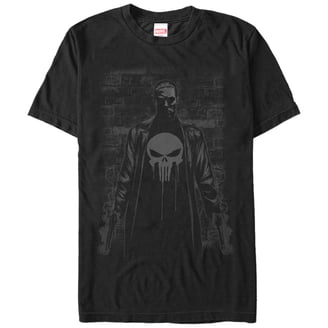 Marvel Punisher Graphic Tee Shirt - Sizes S-6XL - Walmart.com